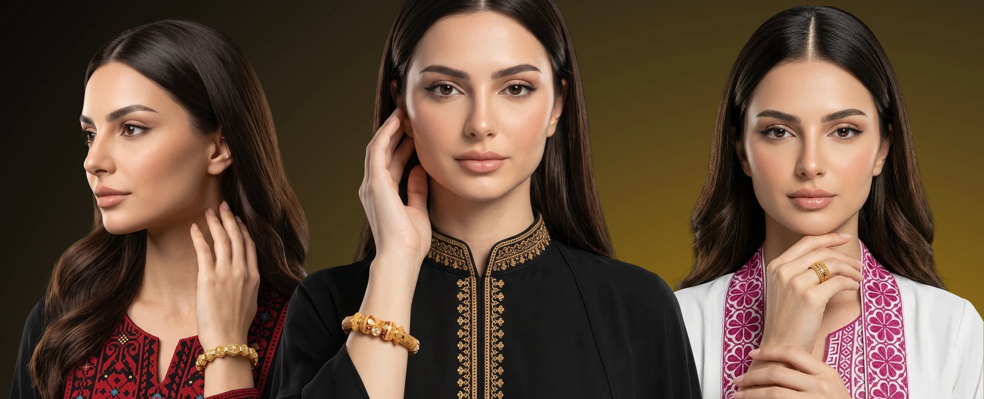 أناقة الذهب... بتصاميم تعبّر عن الفخامة